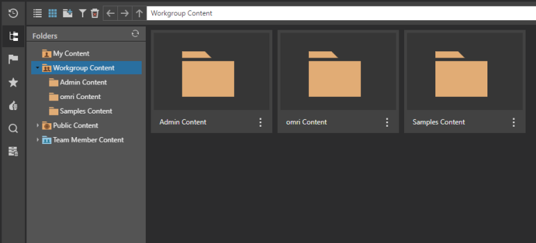 Content Folder Structures