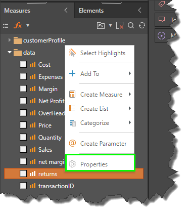 Measure Properties