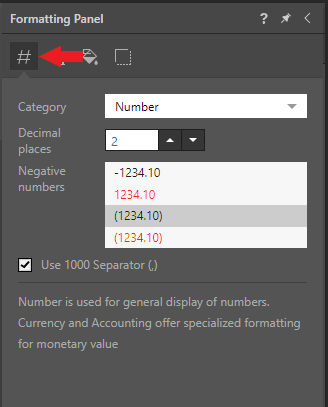 Number Formatting