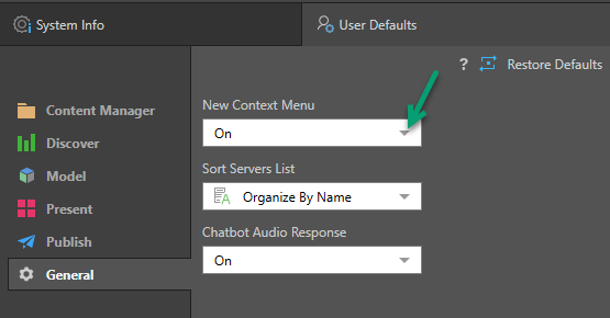 Context Menu