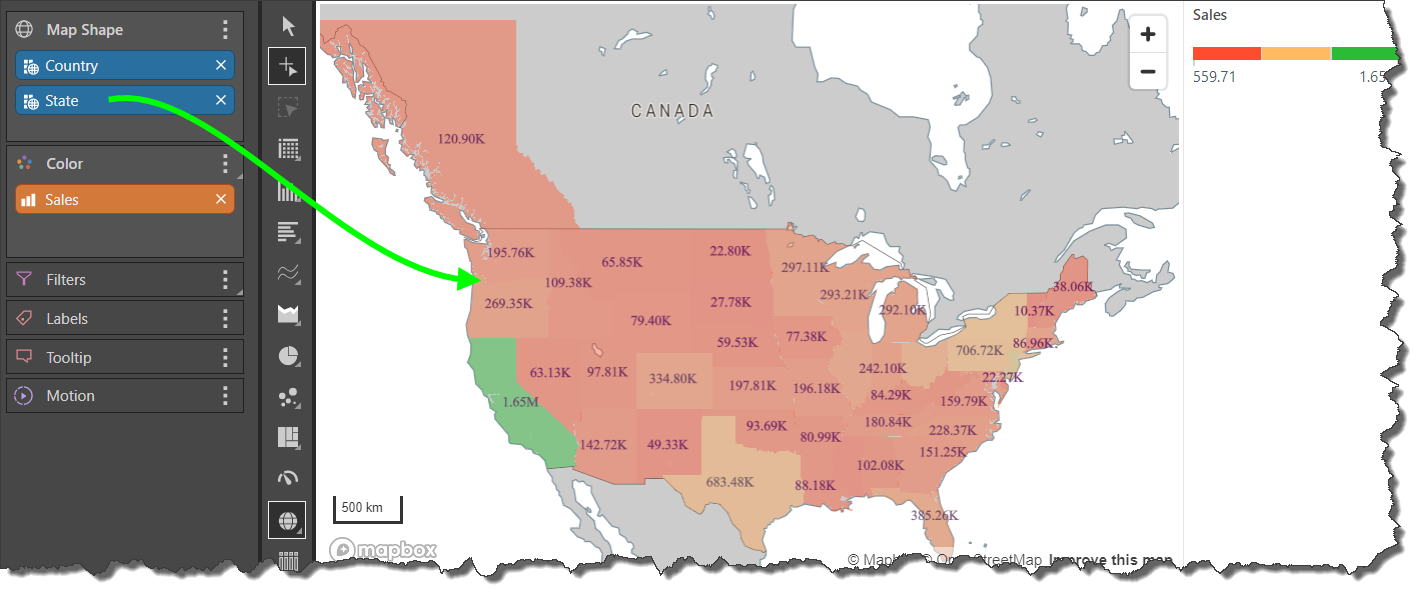Sharp Maps Shape Maps