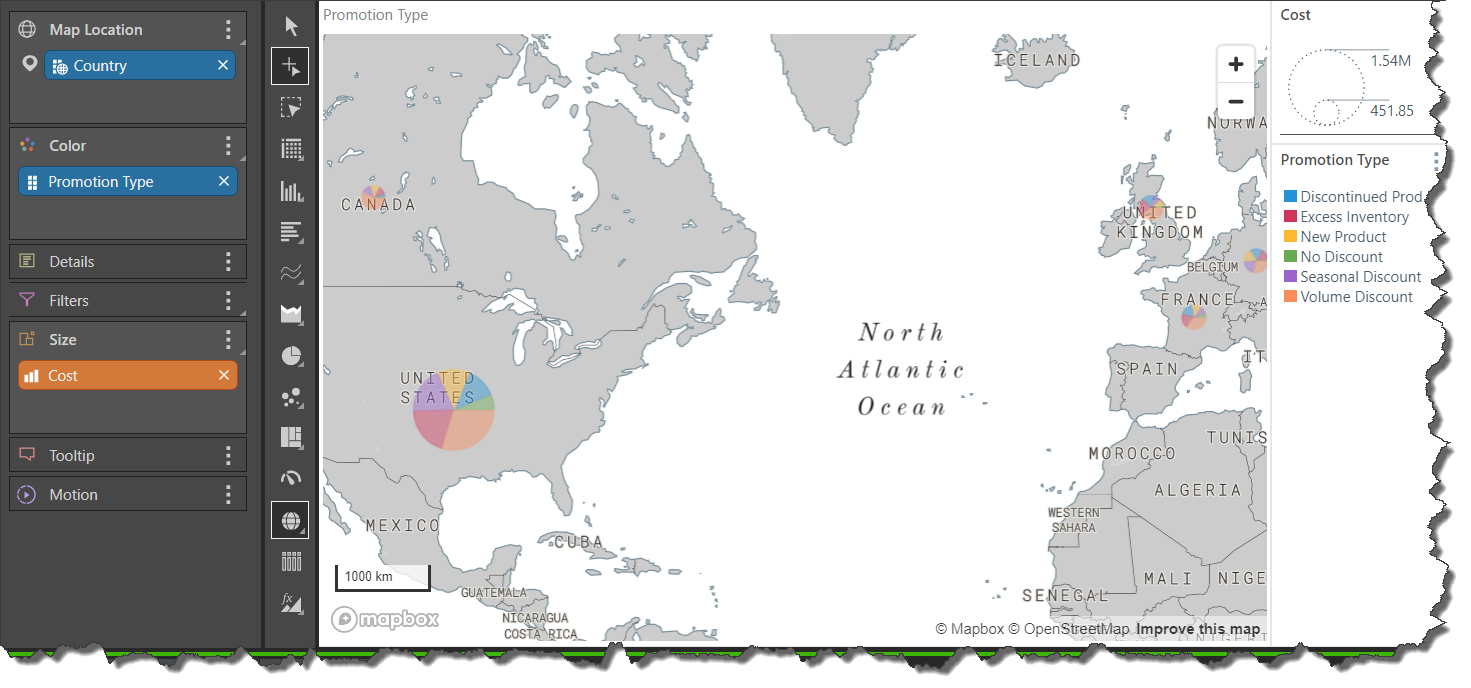 Map Location/ Shape Drop Zone