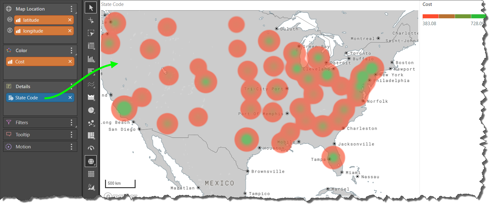 Geo Heat Map