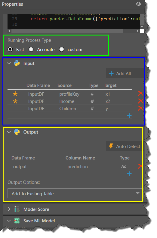 Learn and Predict Scripts